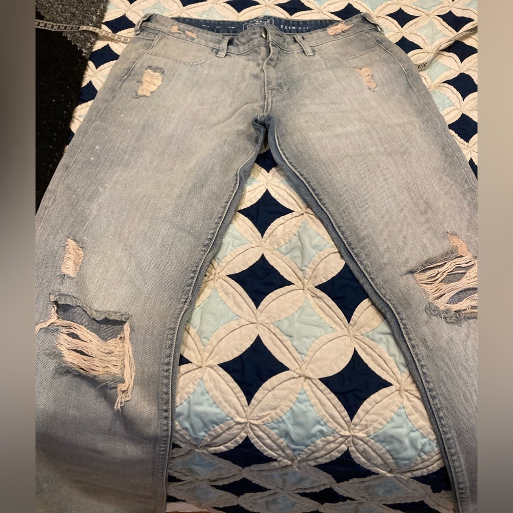 French Connection jeans, sz.6, distressed